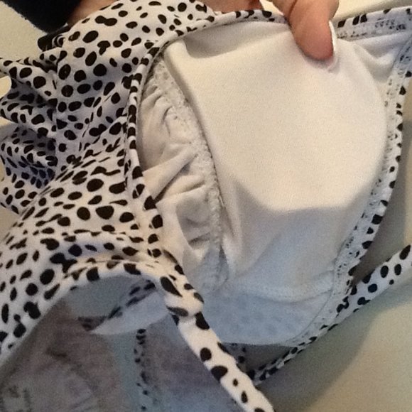 Dalmatian Print Bikini Top - Picture 4 of 5
